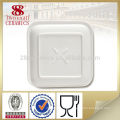 compartment cheap bulk cheap white dinner plates for restaurant